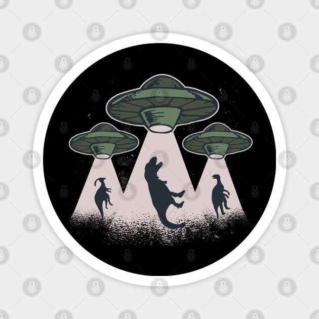 UFO DINOS Magnet by madeinchorley